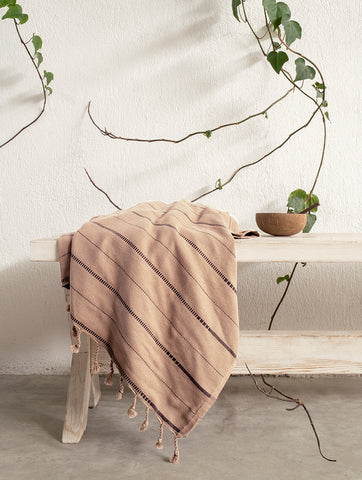 Boho Throw / Ecru