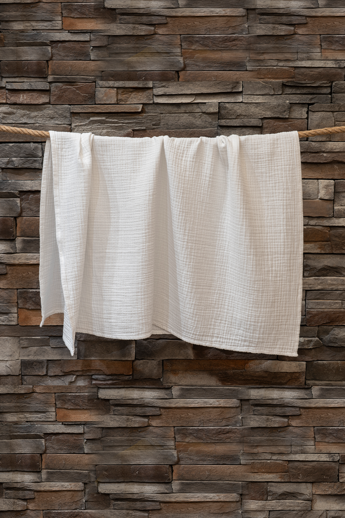 Coco Baby Blanket - White