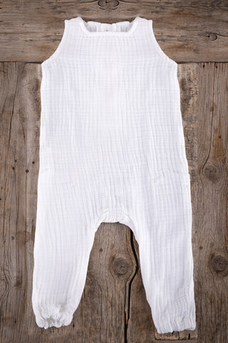 Coco Overall - White, TAMA 