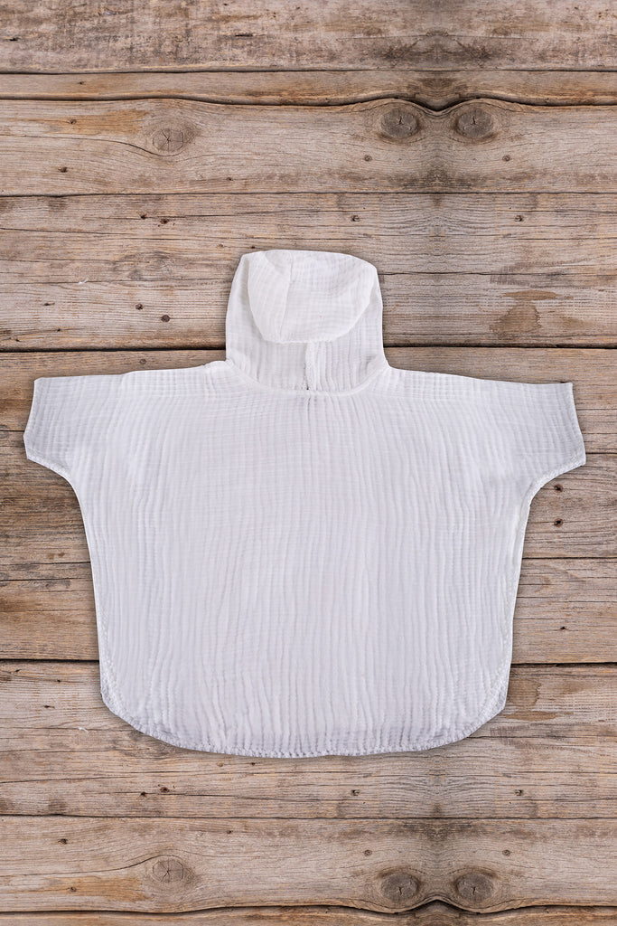 Coco Poncho - White, TAMA 