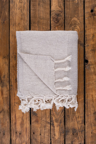 Ophelia Throw / Beige