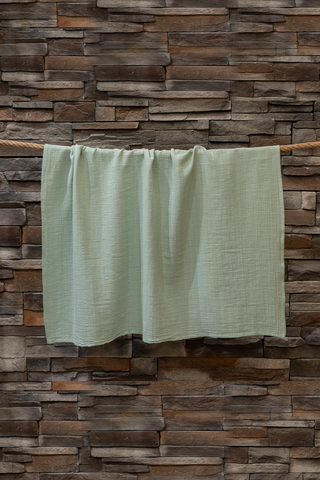 Muslin Baby Blanket - Celadon