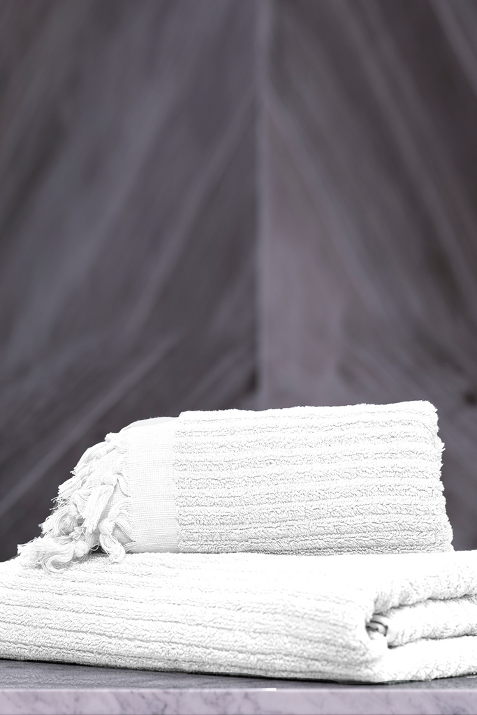 Palm Towel / White