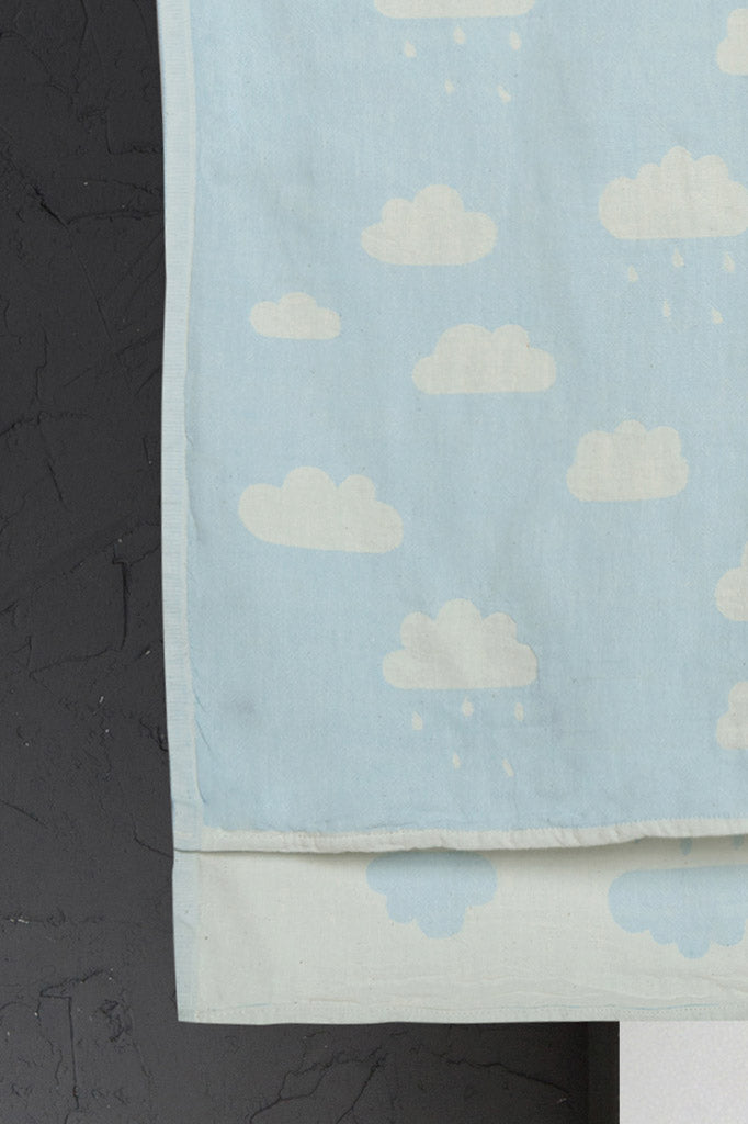 Cloud Baby Throw - Light Blue, TAMA 