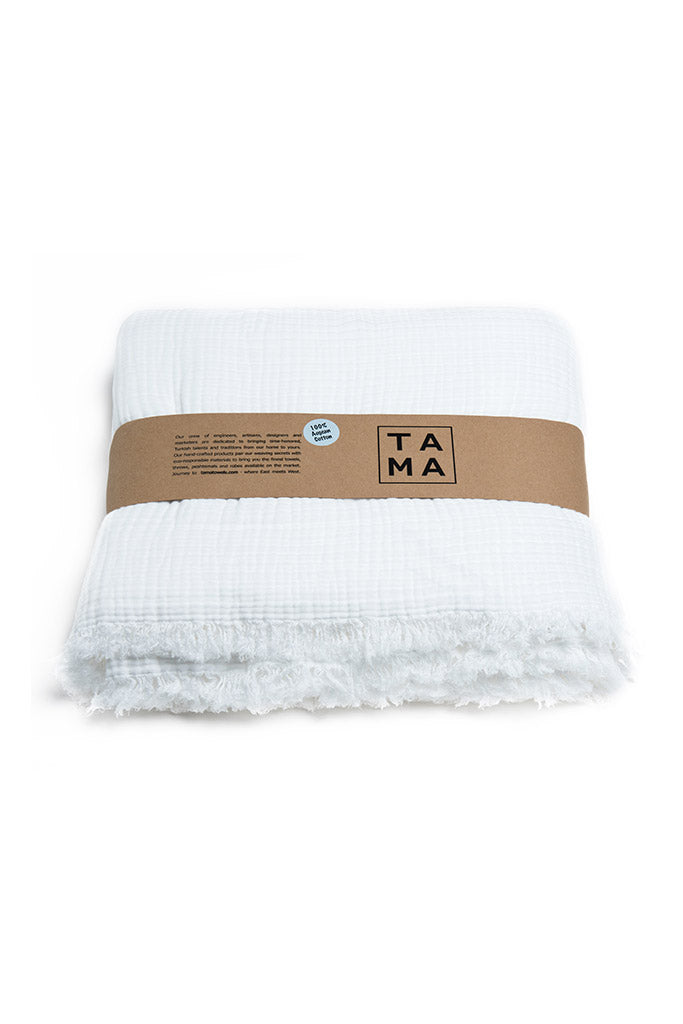 Coco Bed Cover - White, TAMA 