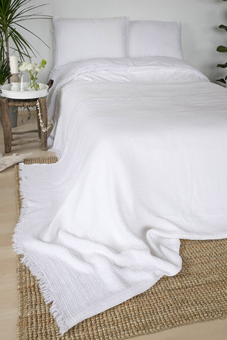 Coco Bedcover / White