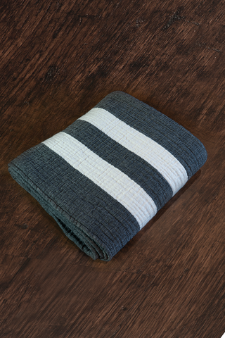 Coco Wool Throw / Black