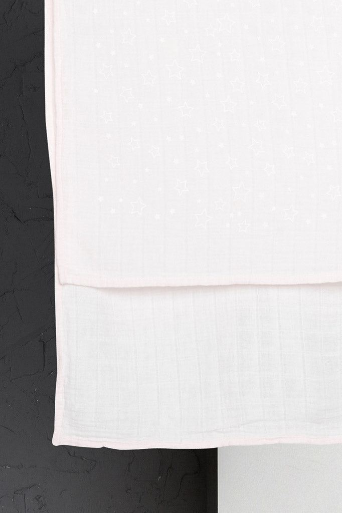 Twinkle Star Muslin - Light Pink, TAMA 
