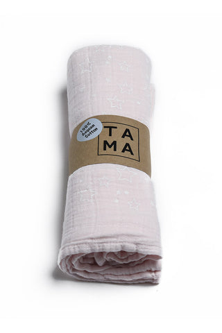 Twinkle Star Muslin - Light Pink, TAMA 